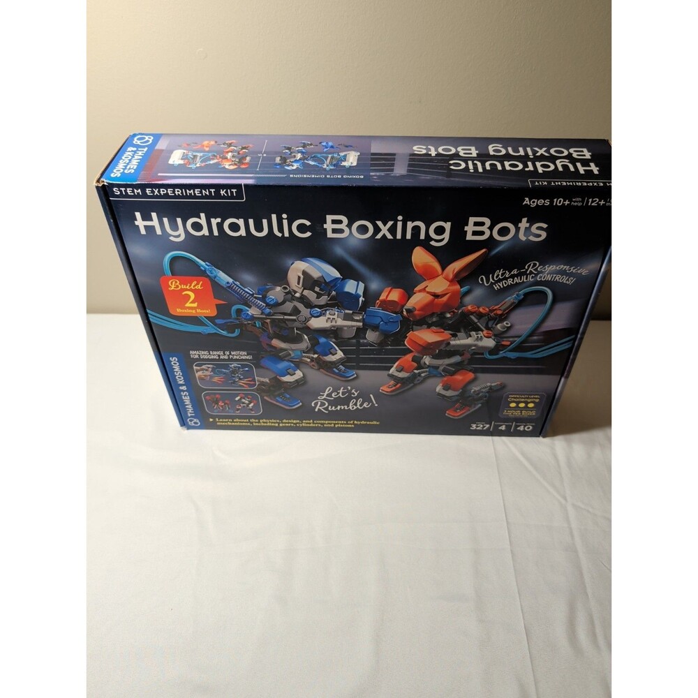Thames & Kosmos Hydraulic Boxing Bots 327 pieces nib